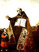 Francisco de Zurbaran romaan and st. barulo painting